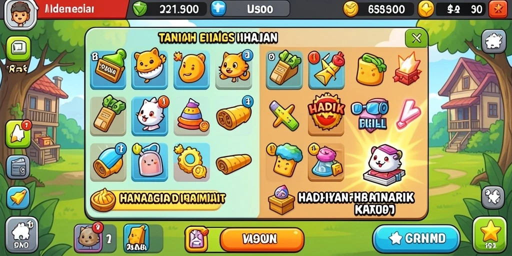 Tampilan antarmuka utama JKTGAME yang menarik.